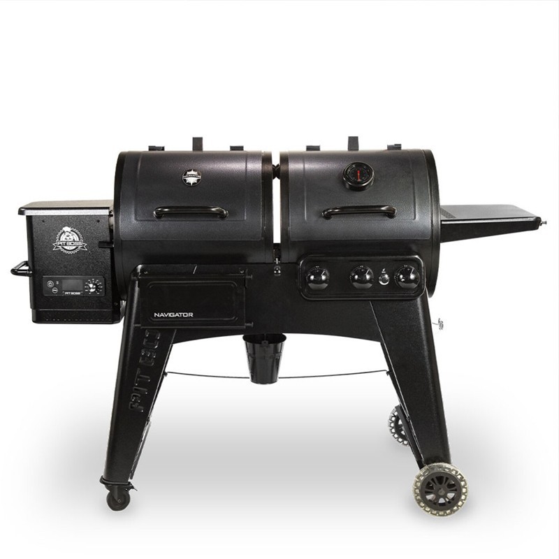 NAVIGATOR 1230G - Barbecue Combiné Granulés / Gaz Pit Boss